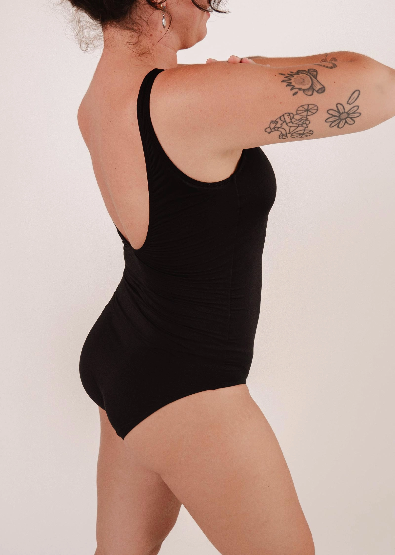 Tamarindo Black One-Piece Swimsuit