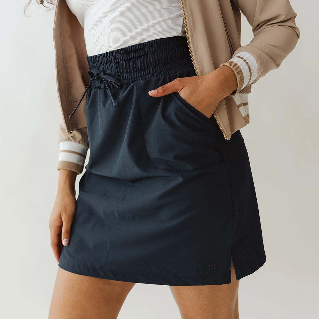 The Away Skirt, True Blue