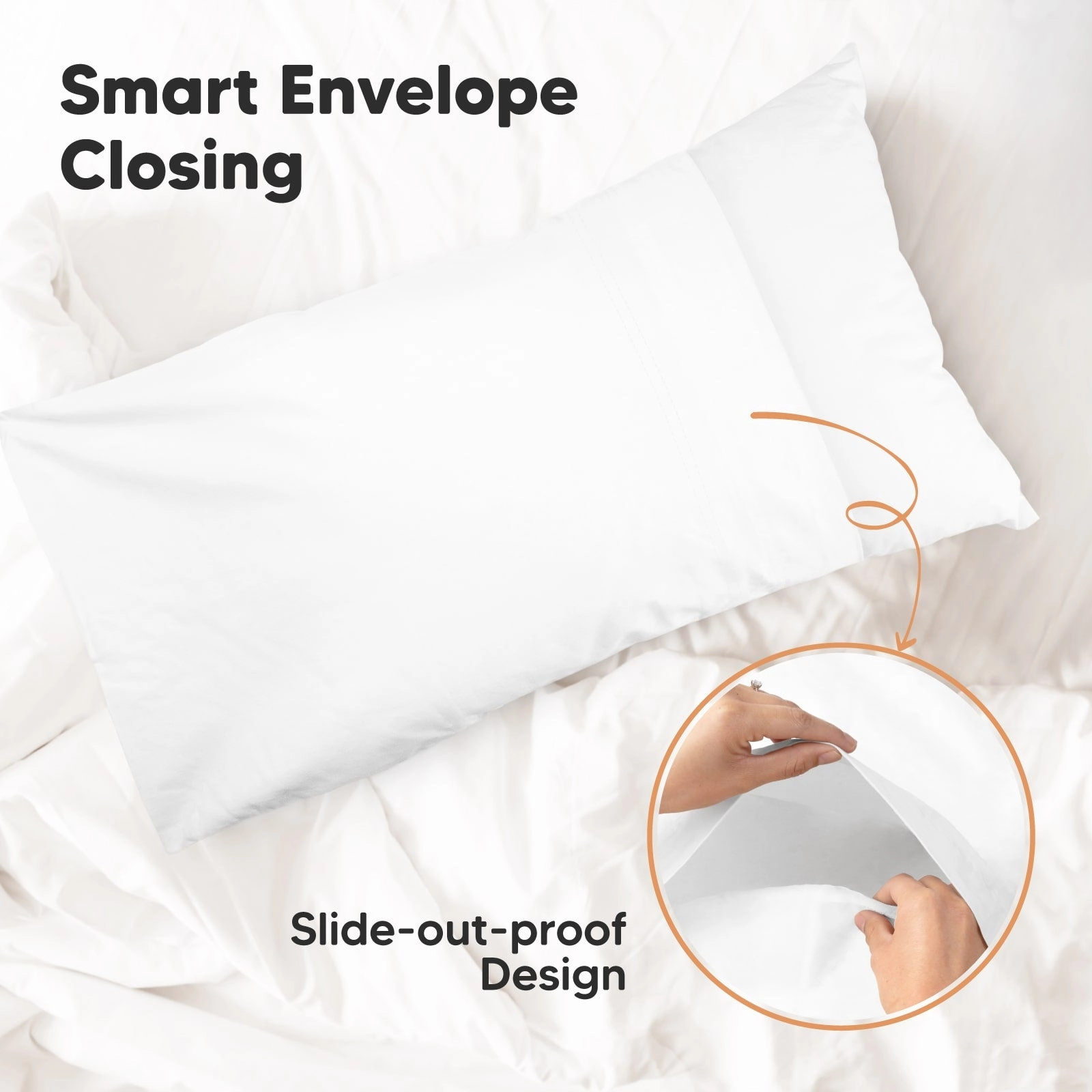 Toddler Pillowcase 13X18" (Soft White)