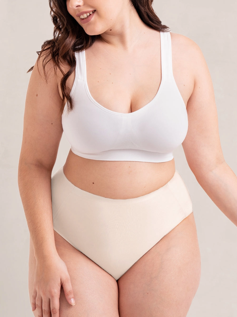 Truekind® Seamless Stretch Mid-Waist Brief
