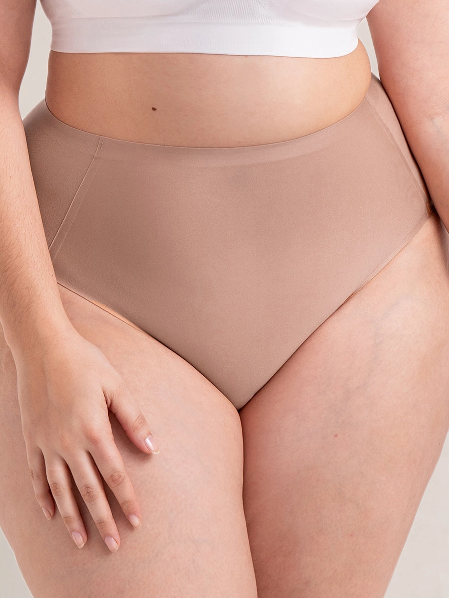 Truekind® Seamless Stretch Mid-Waist Brief