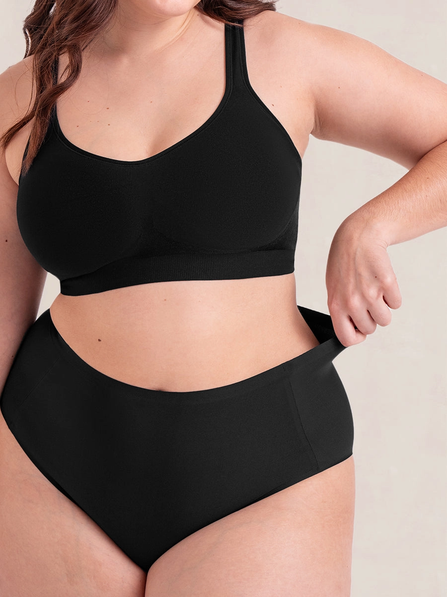 Truekind® Seamless Stretch Mid-Waist Brief