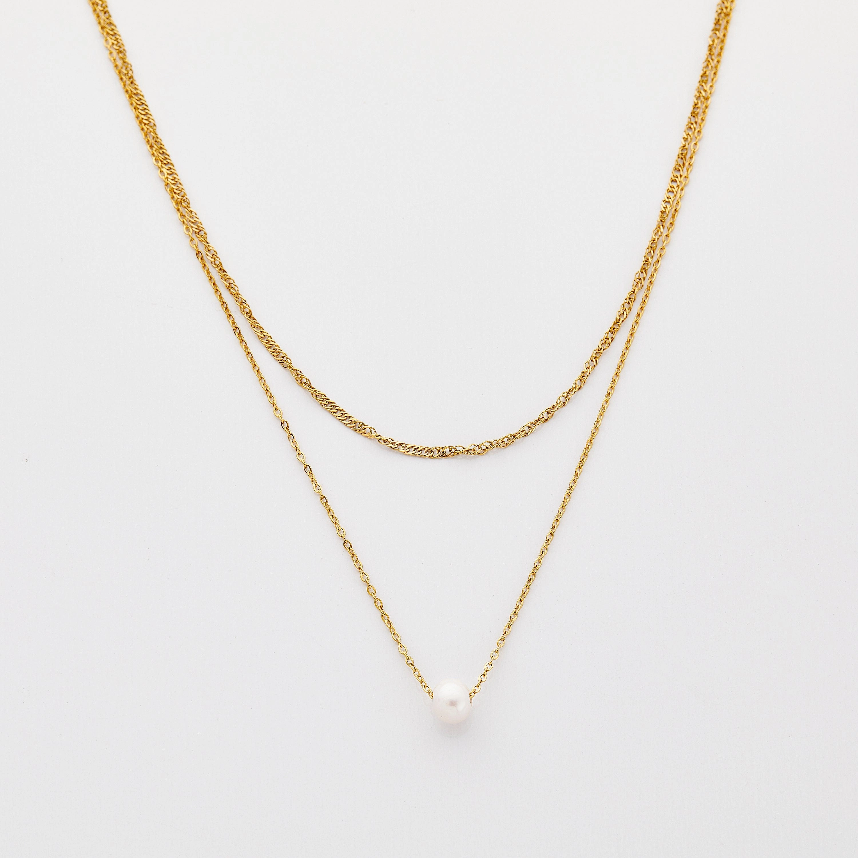 Twisted & Pearl Layering Set