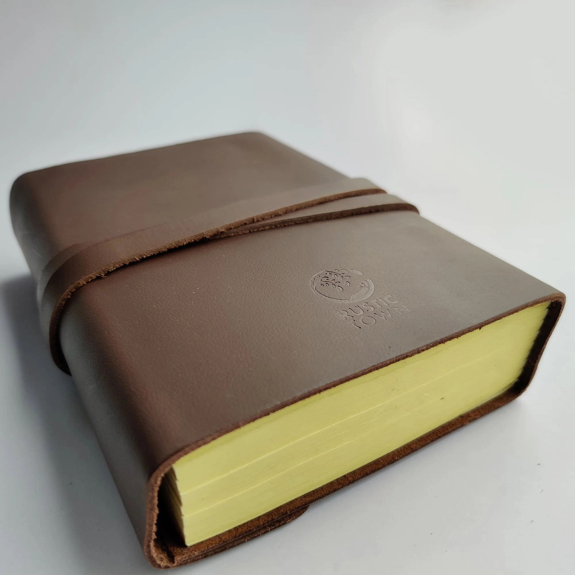 Visionary Vintage Leather Journal Lined Notebook Ruled Travel Diary