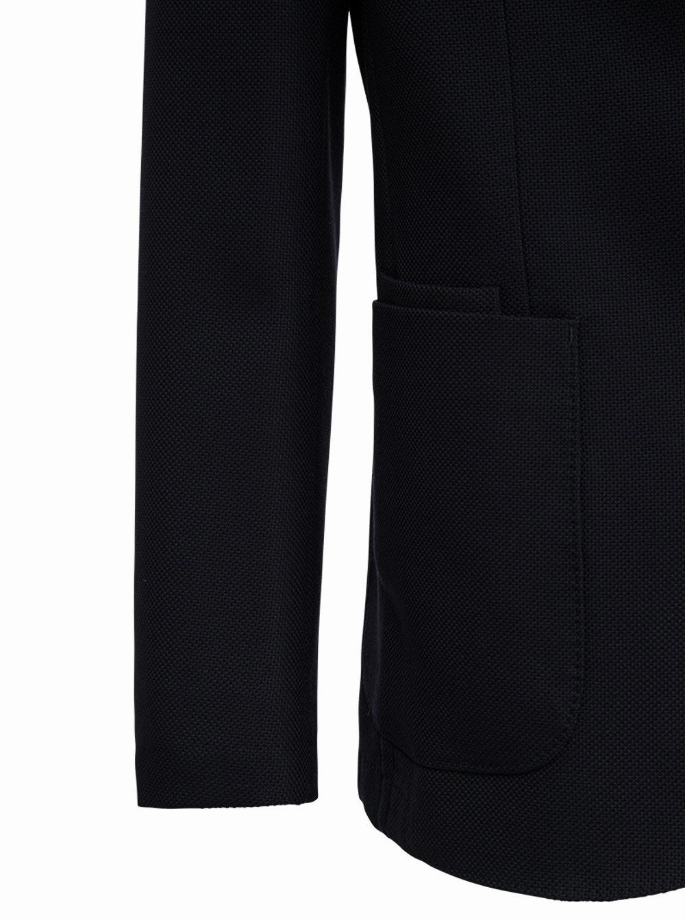 Z Zegna Logo Patch Tailored Blazer