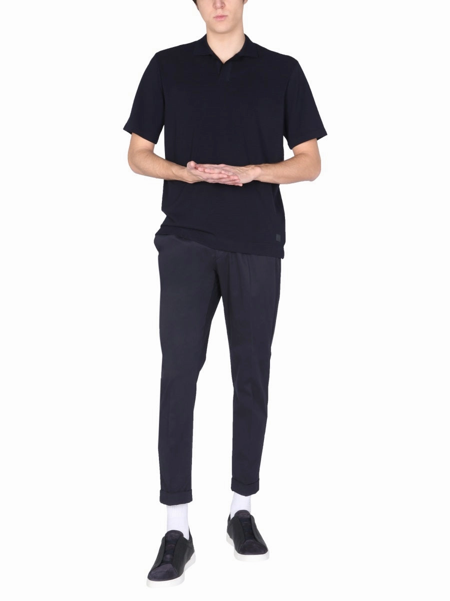 Z Zegna Straight-Leg Tailored Trousers